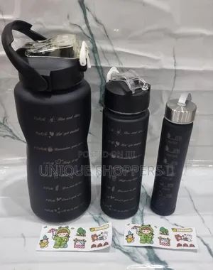 3in1 Motivation Water Bottle Now Available in 6 Colours