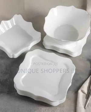 High Quality 24pcs Opal Glass Dinner Set Now Available