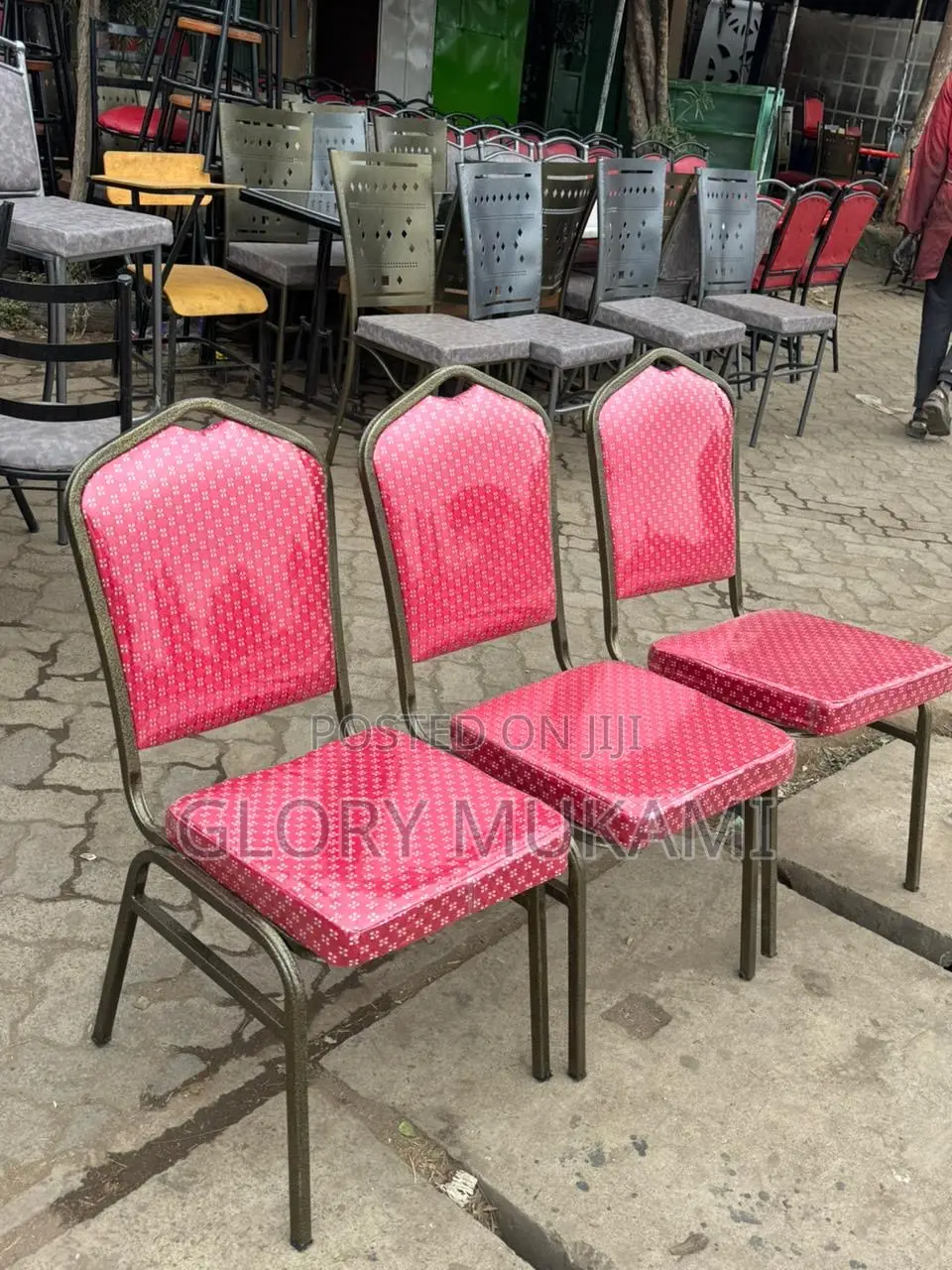 Red Church Conference Chairs