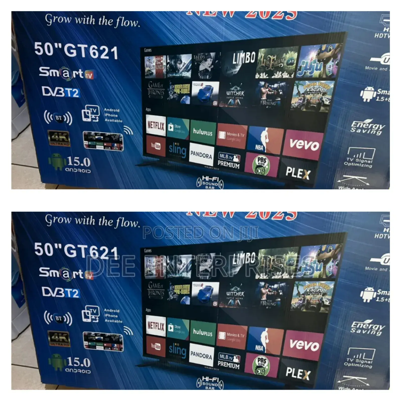 Golden Tech 50 Inches Smart Android Digital Tv