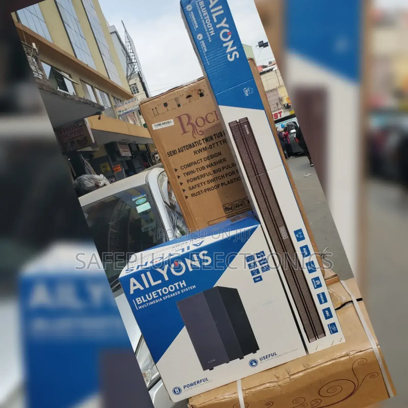 2.1ch Sb801k Ailyons Big Soundbar Multimedia Speaker System
