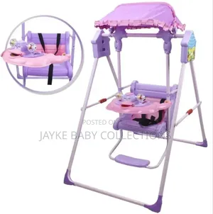 Baby Musical Swing W/ Canopy – Safe Fun for 6m+