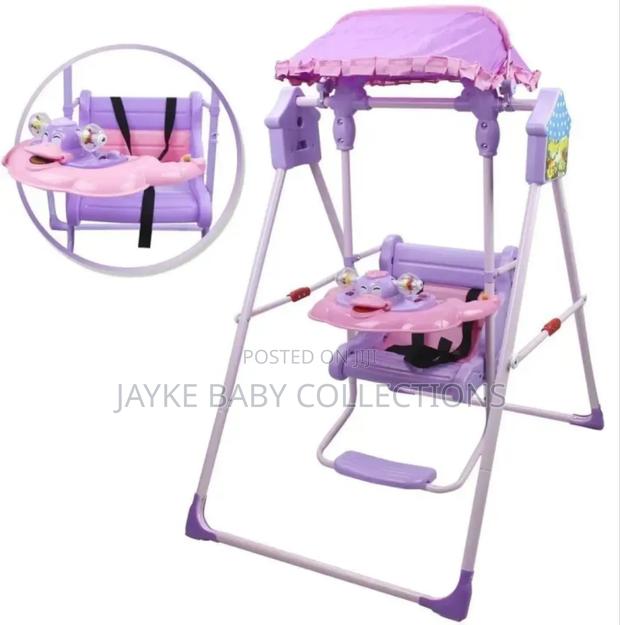 Baby Musical Swing W/ Canopy – Safe Fun for 6m+ - thumbnail 5