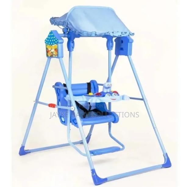 Baby Musical Swing W/ Canopy – Safe Fun for 6m+ - thumbnail 6