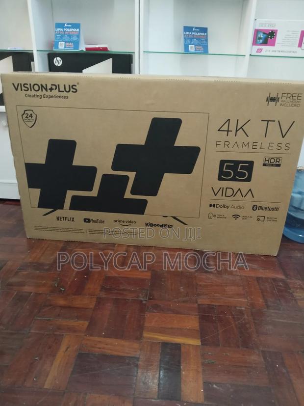 Vision Plus 55′′ Frameless V+ Os Smart Tv Vp8855kv - thumbnail 4