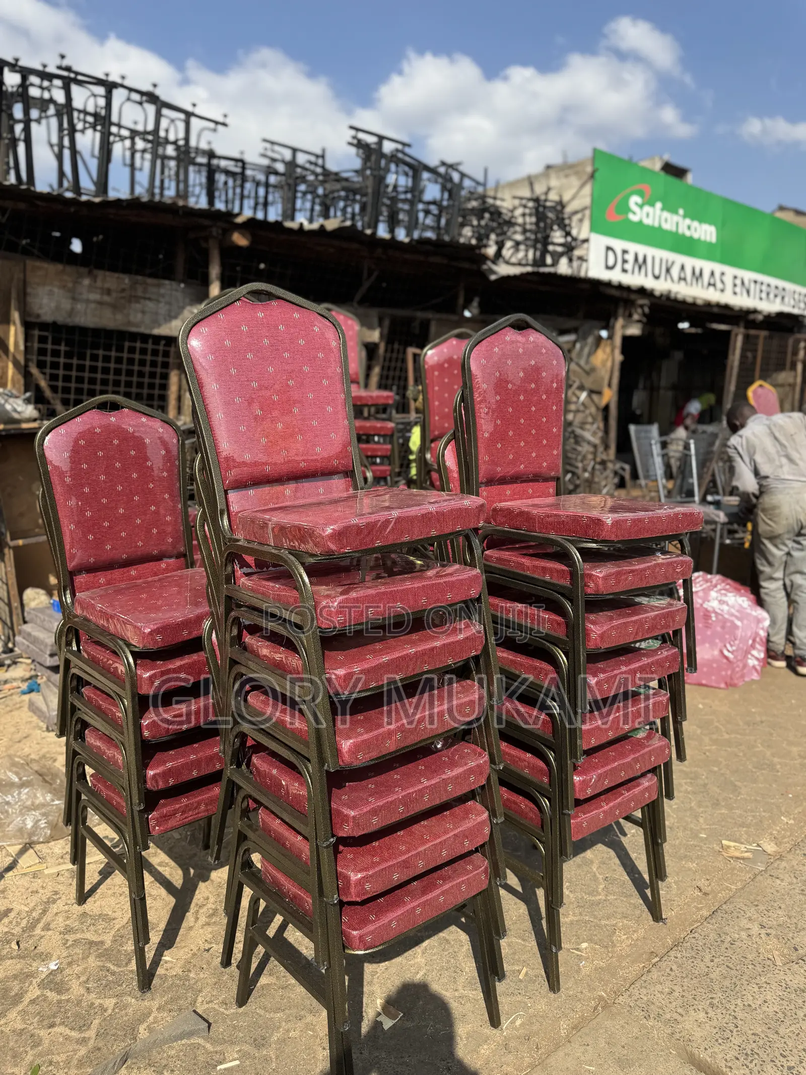 Coated Conference Chairs