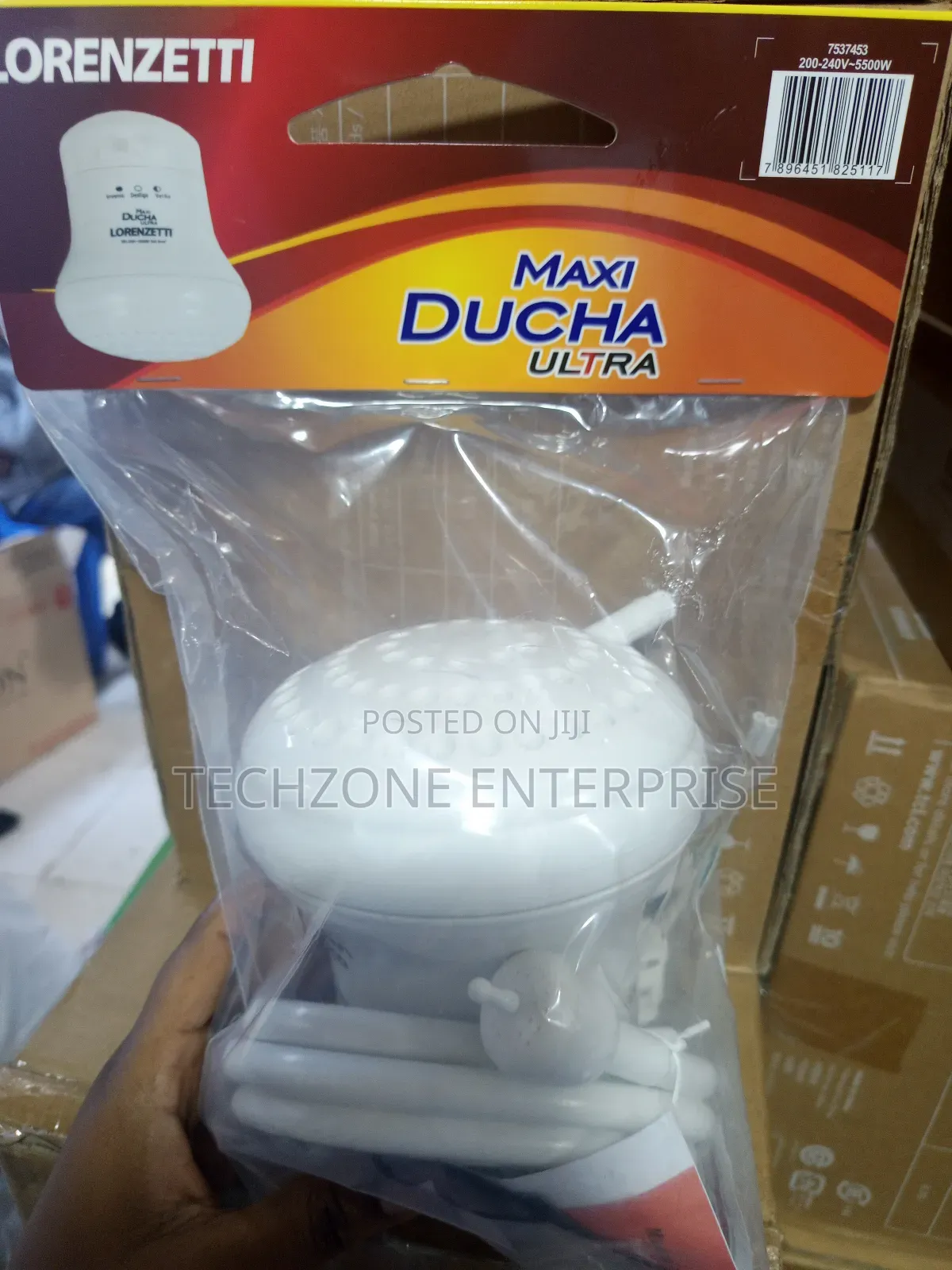 Stylish Lorenzetti Maxiducha Ultra Instant Showerheads