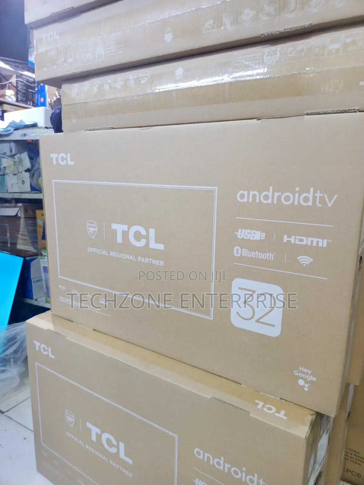 TCL S5400 32" Inch FHD Android Flameless Tv 