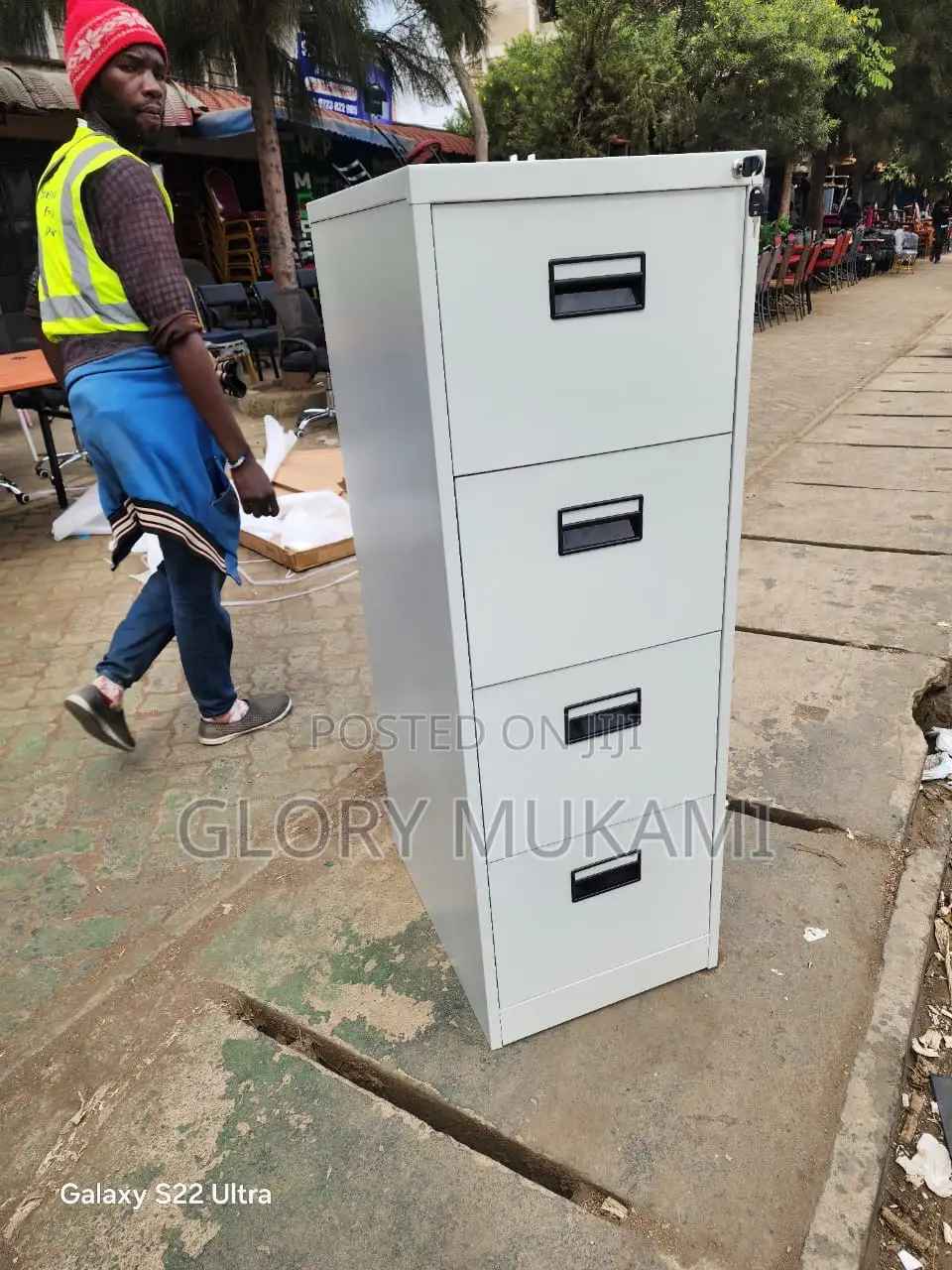 4 Drawer Metallic Filling Cabinet