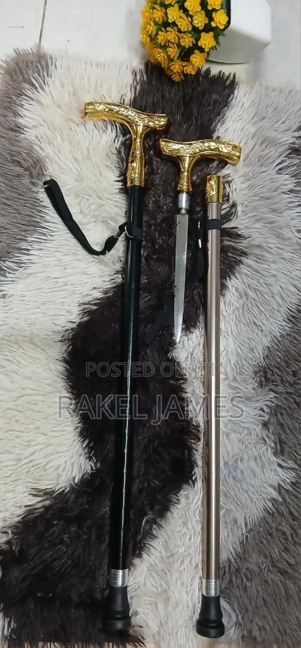 Adjustable Metal Walking Stick - main view