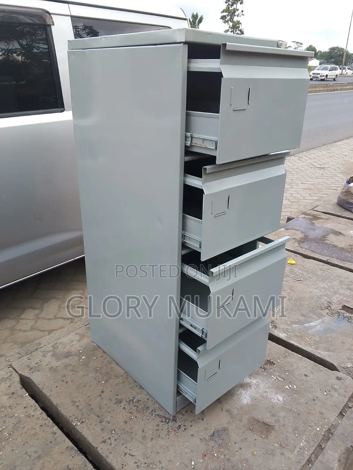 4 Drawer Metallic Filling Cabinet