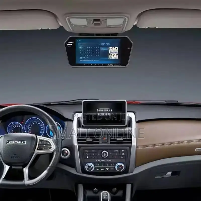 7-inch Car Rearview Mirror Mp5 Player With Bluetooth,
