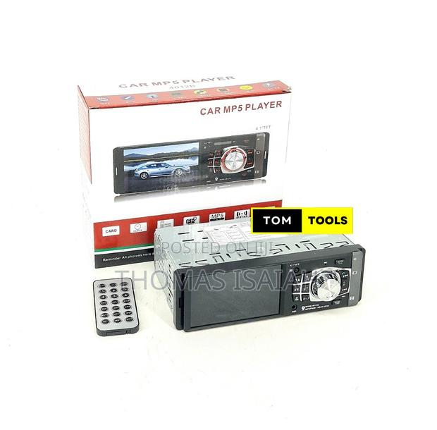 Multimedia Single Din Car Bluetooth Fm Radio 4.1" Screen