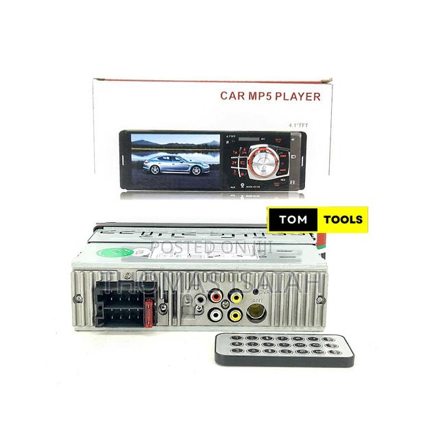 Multimedia Single Din Car Bluetooth Fm Radio 4.1" Screen - thumbnail 7