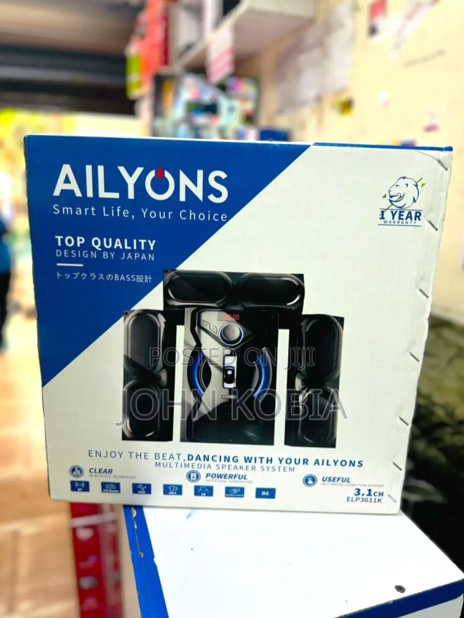 Ailyons 3.1ch Multimedia Speaker System (Elp3611k)