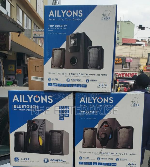 New Model 2.1ch Ailyons Subwoofer System - main view