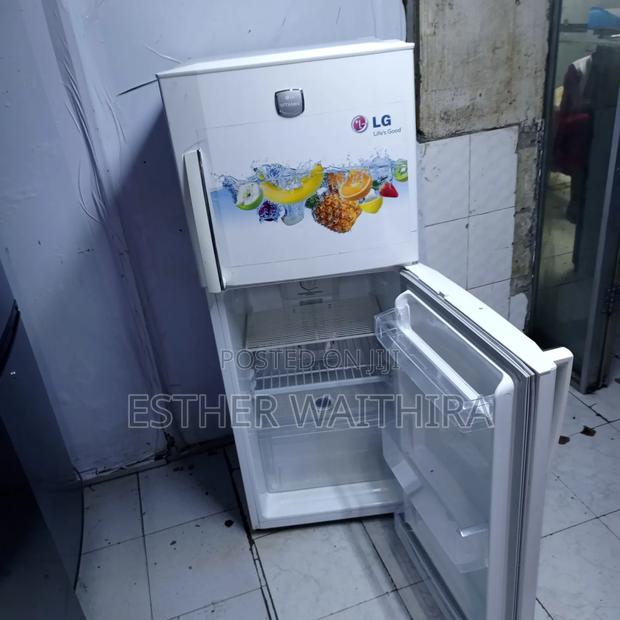 Pure White Flowered Fridge - thumbnail 2