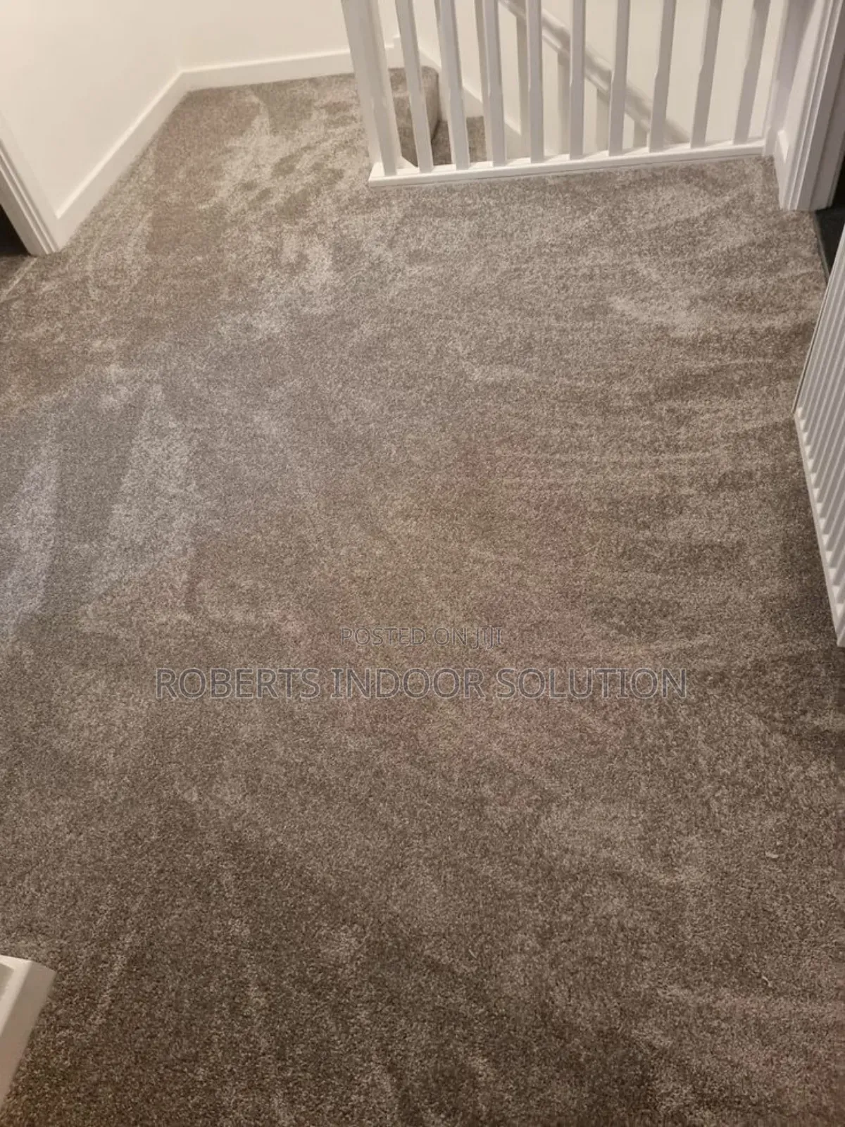 Beige Delta Carpet, Comfortable and Soft Underfoot Feel