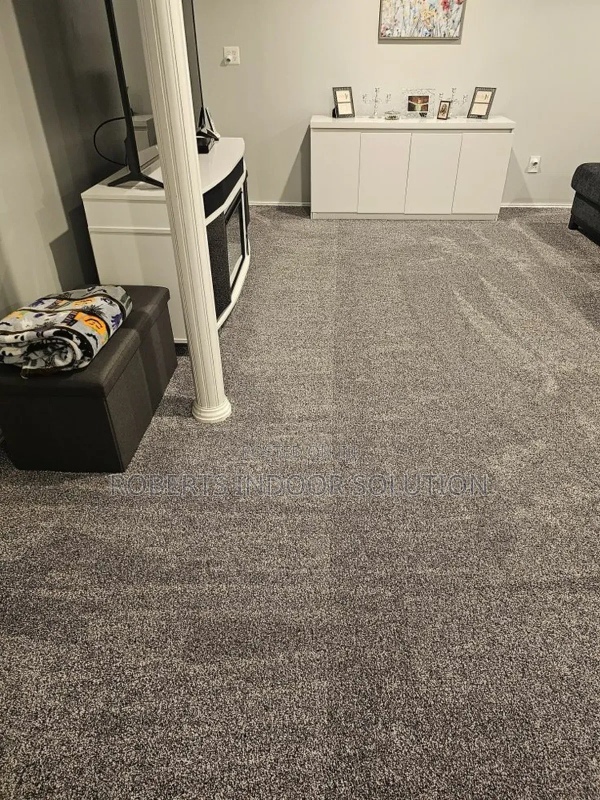 Beige Delta Carpet, Comfortable and Soft Underfoot Feel