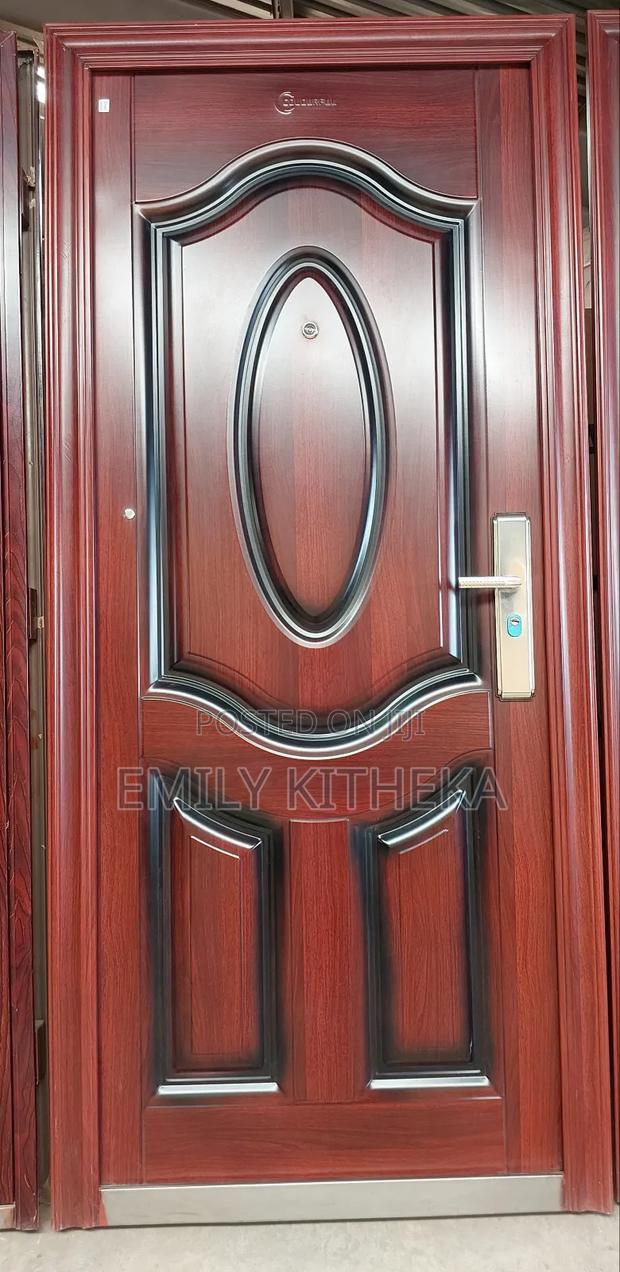 Front Steel Security Door. - main view