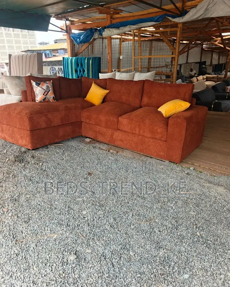 Supportive Cushy 6 Seater L Sofa Set