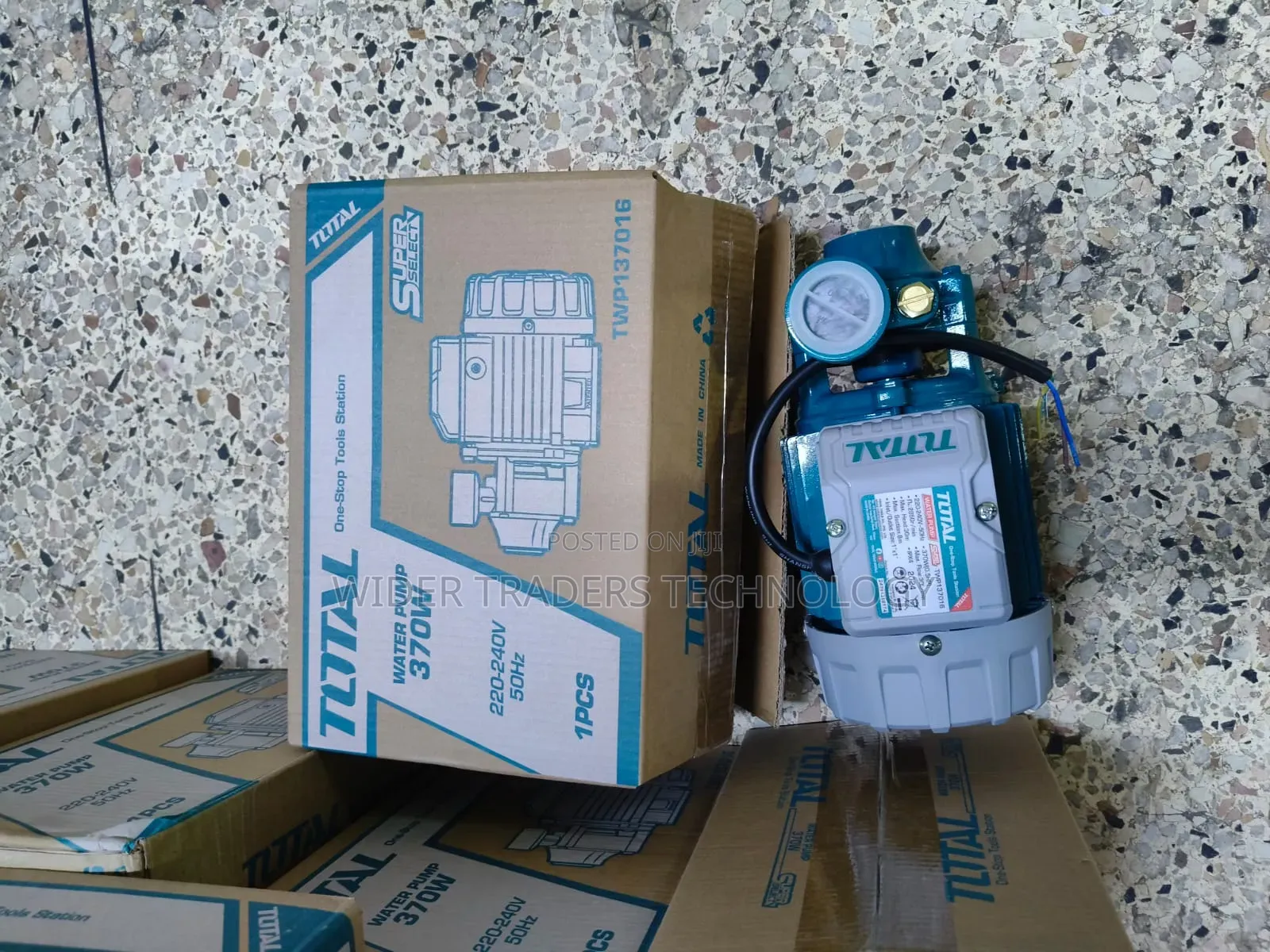 Total Booster Pump 
0.5hp
30m Max