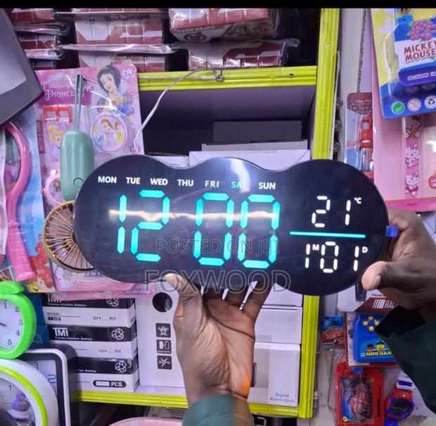 Multifunctional Digital Wall Clock - thumbnail 2