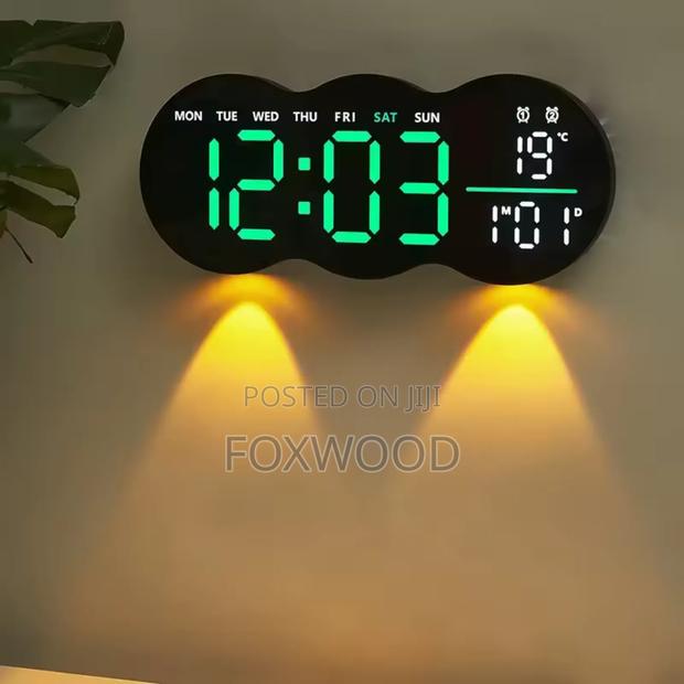 Multifunctional Digital Wall Clock - thumbnail 4