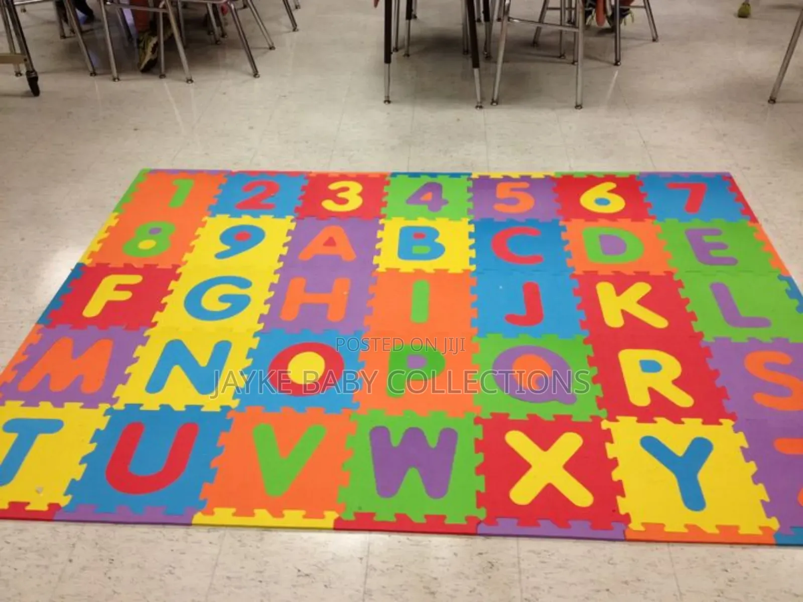 36pcs Eva Foam Alphabet Play Mat – Kids Floor Puzzle