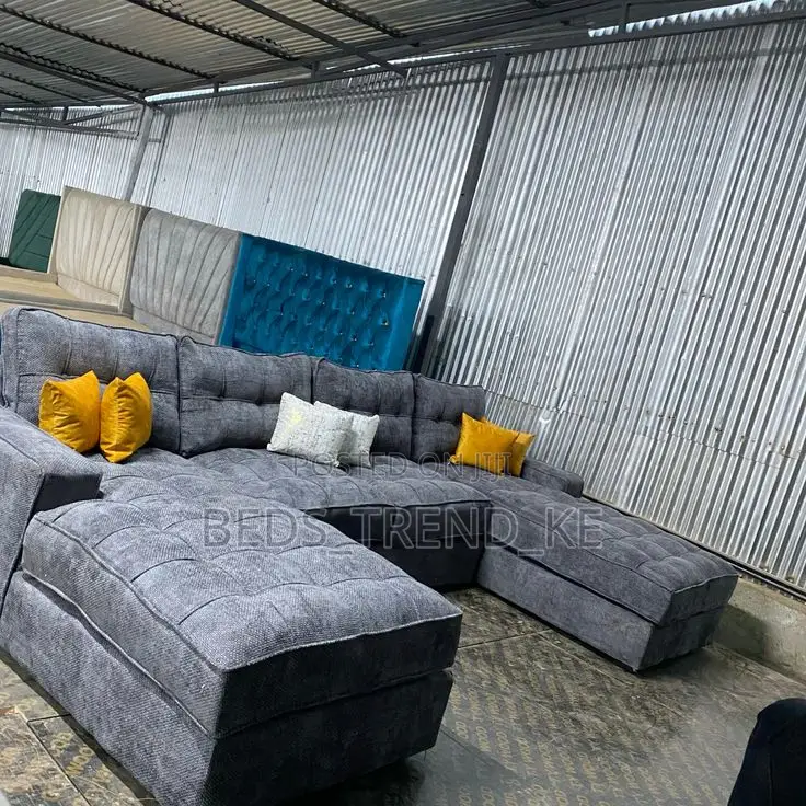 Lively 9 Seater U Sofa Set