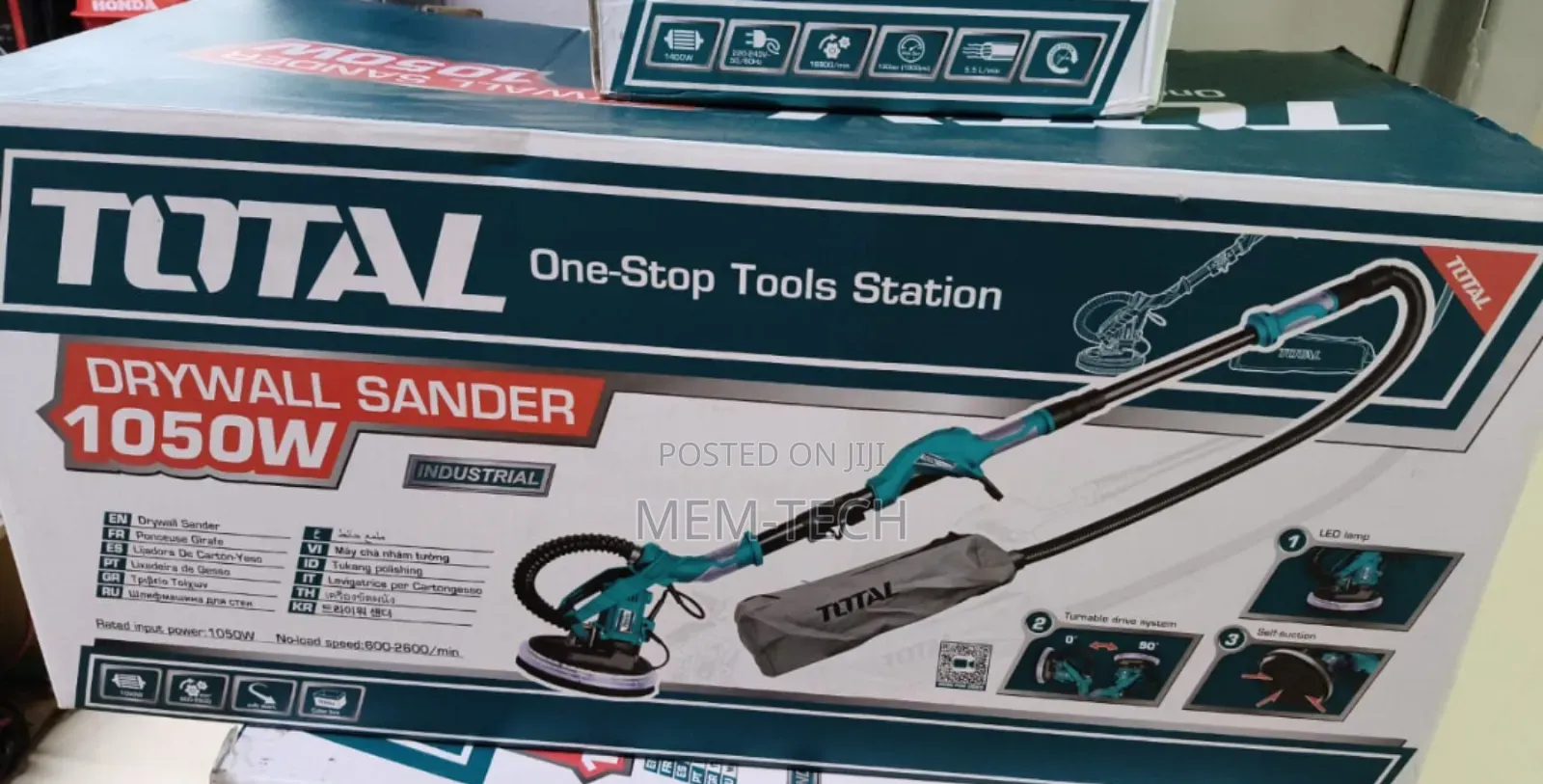 Dry Wall Sander/Total 1050w Electric Drywall Sander