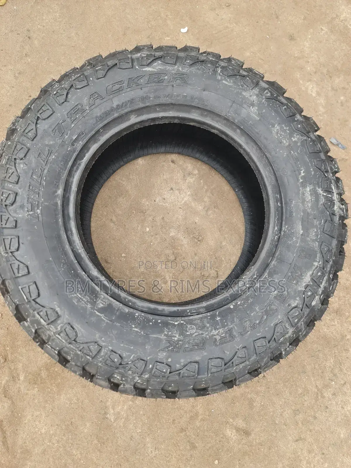 245 /70 R16 Maxtrek Tyres (All Terrrain) Hill Tracker.