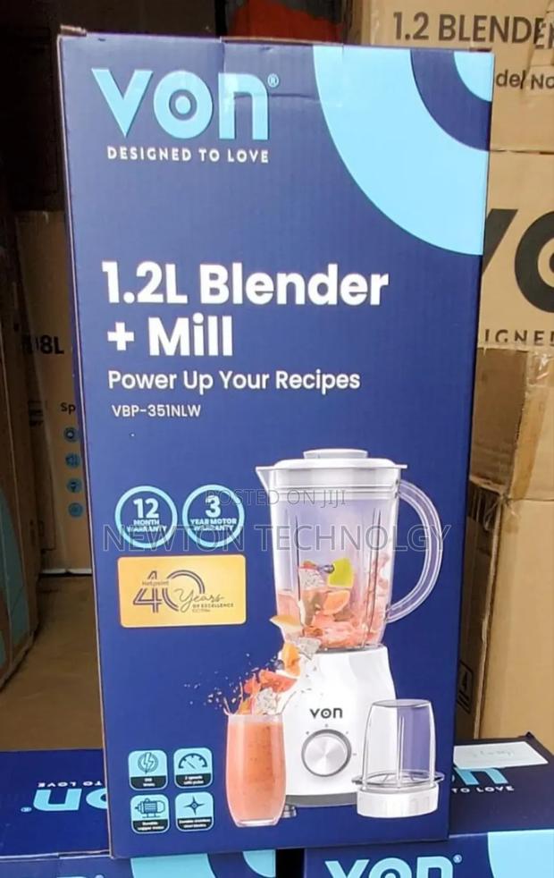 1.2 Litres Mill Blender - main view