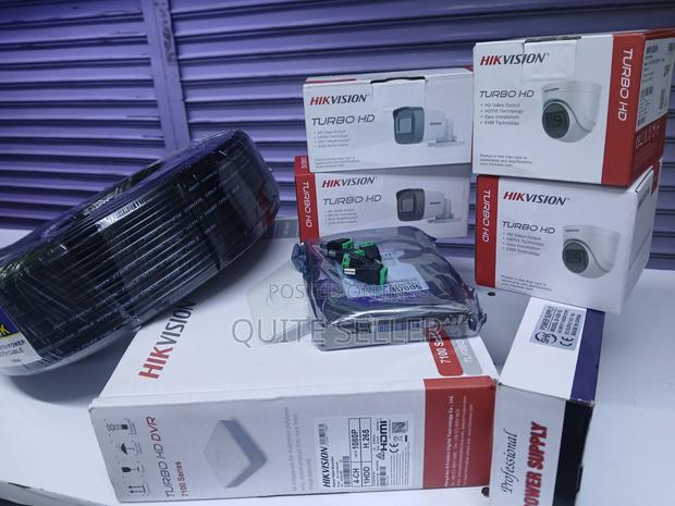 1080p, 4 Channel, CCTV Camera, Full Kit - main view