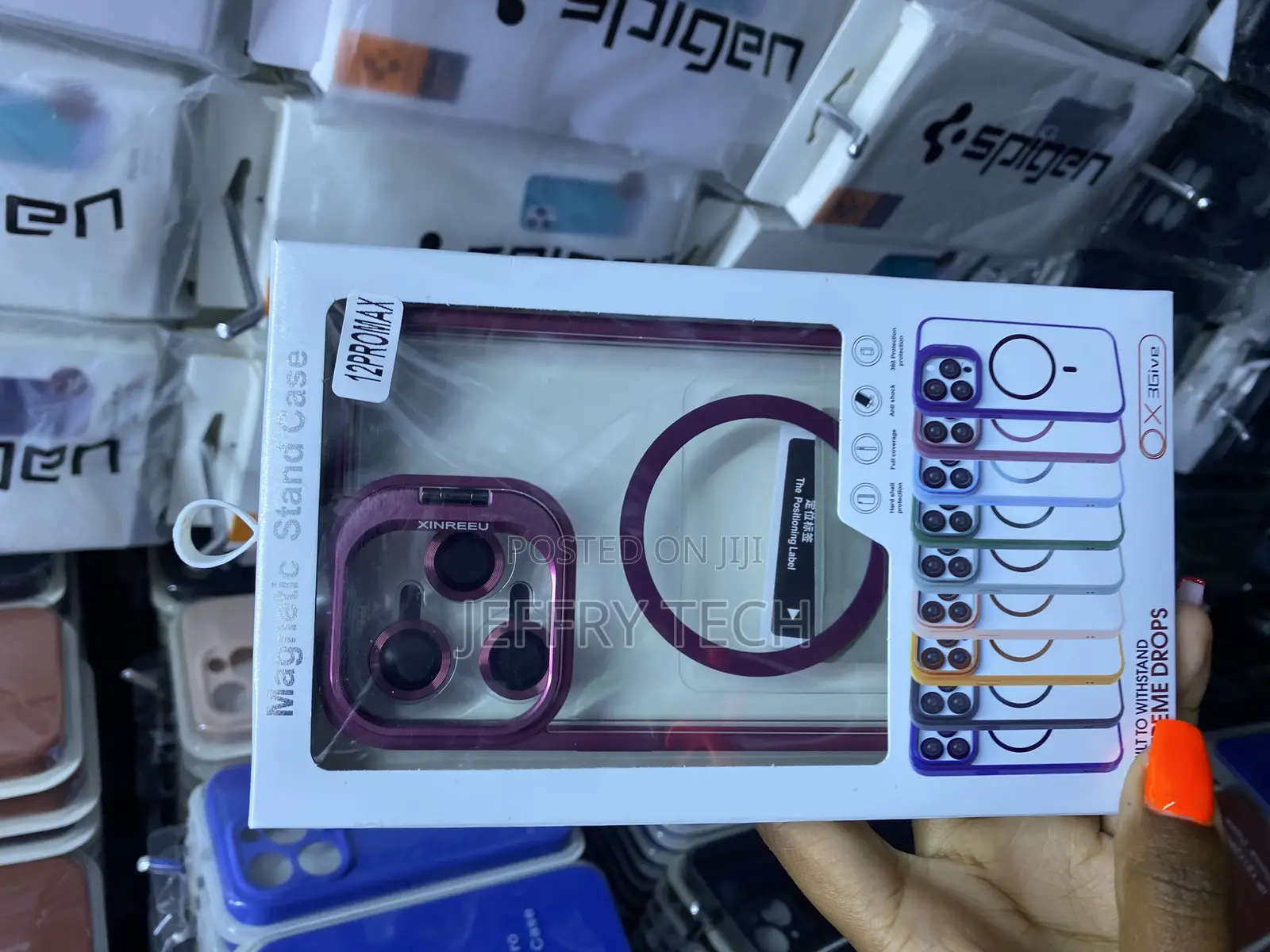 Mgnaooi Magnetic Newskin Case for iPhone 12 Pro Max