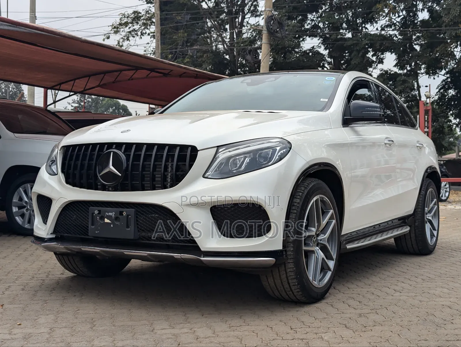 Mercedes-Benz GLE-Class GLE 350d 4MATIC 2018 White
