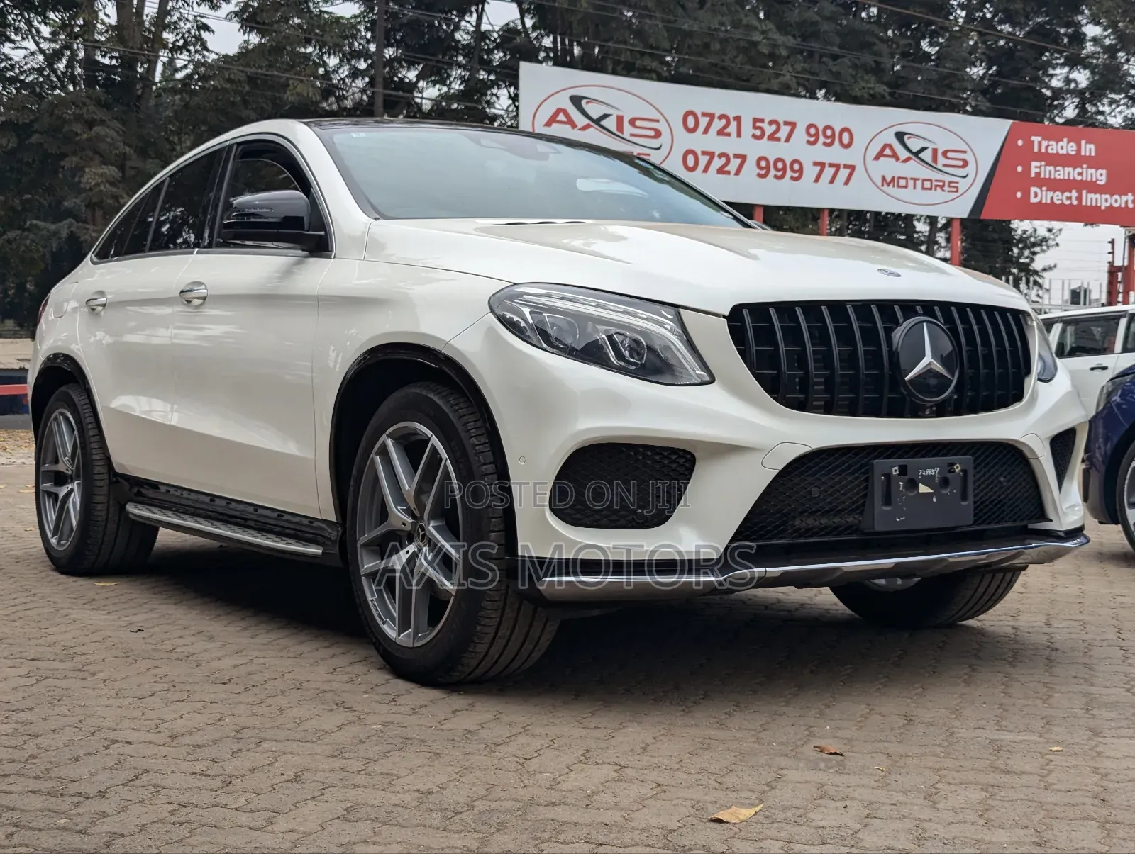 Mercedes-Benz GLE-Class GLE 350d 4MATIC 2018 White