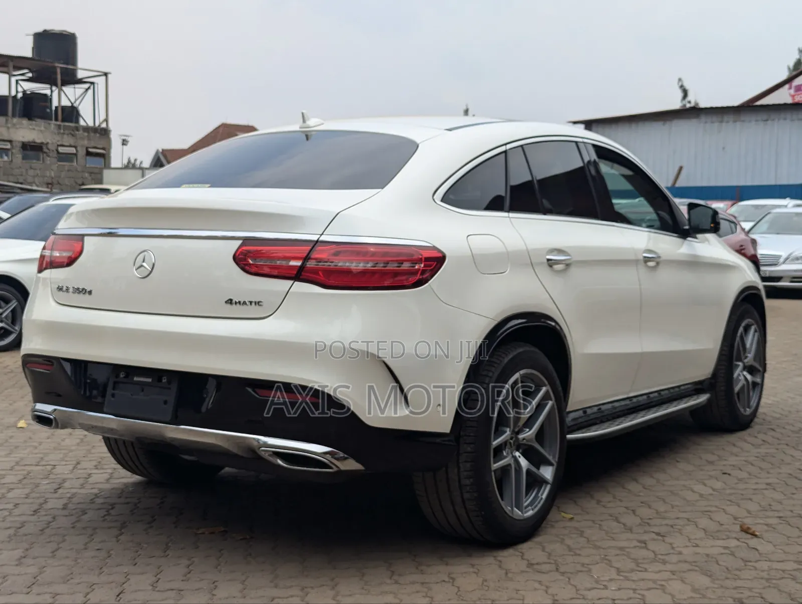 Mercedes-Benz GLE-Class GLE 350d 4MATIC 2018 White