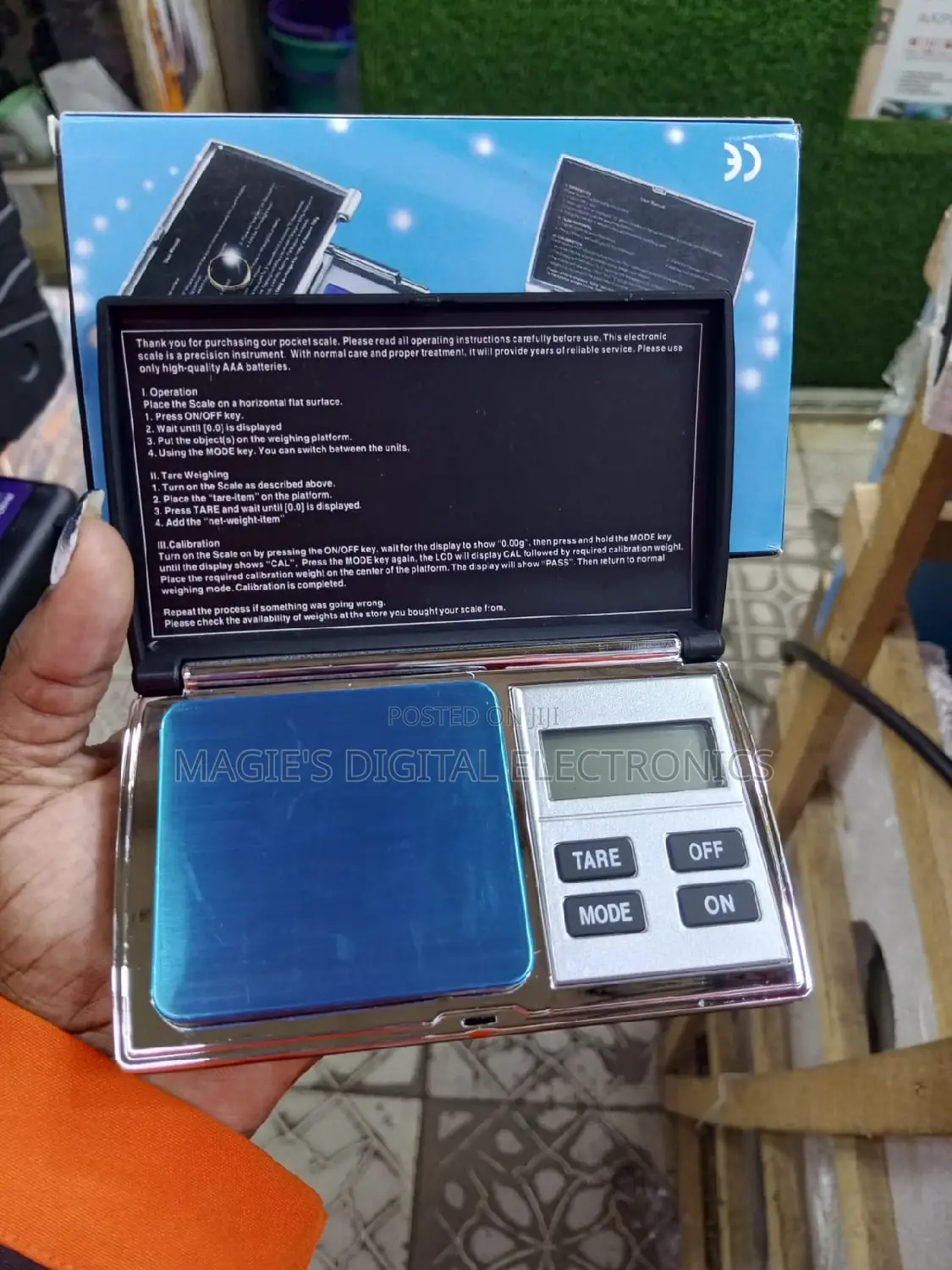 Highly Available Jewel Digital Scale