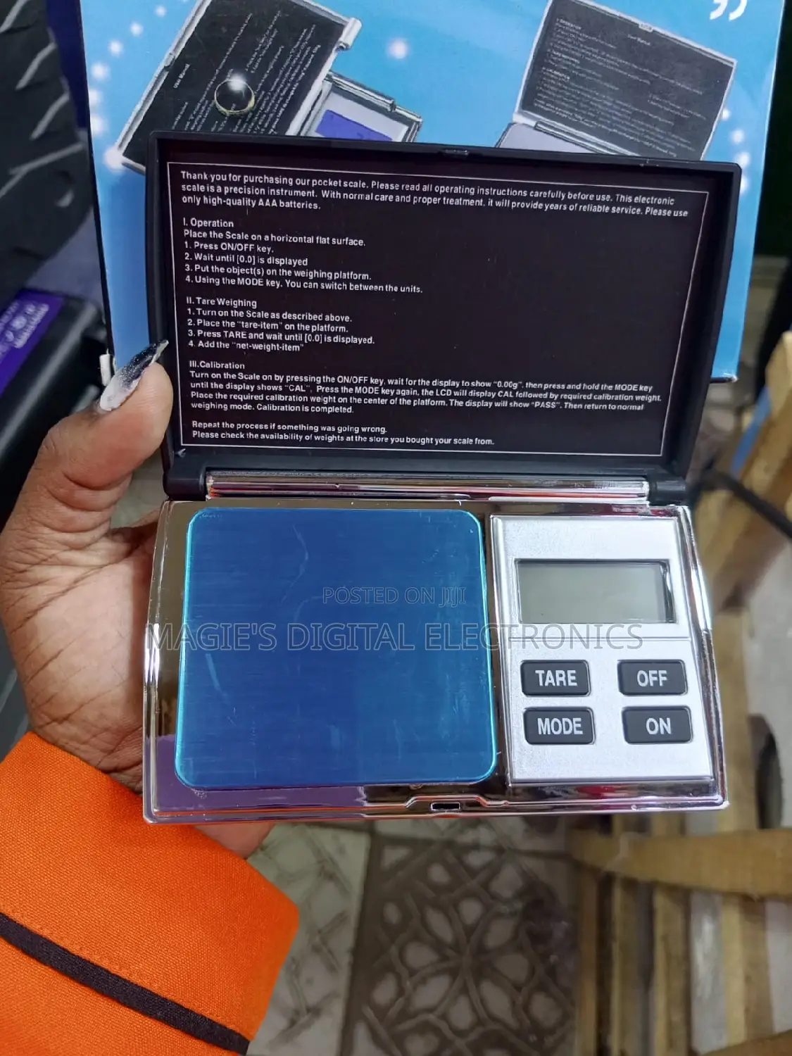 High Standard Jewel Digital Scale