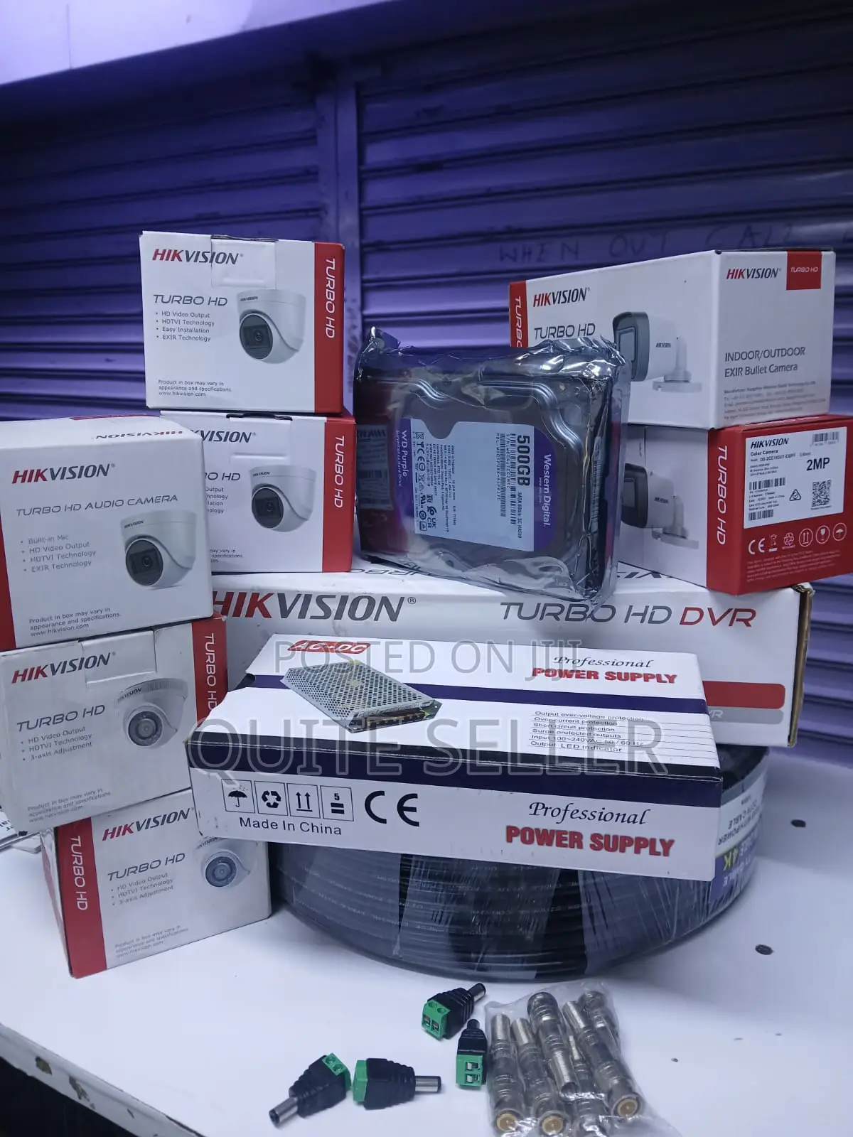 8 Channel Complete Kit Hikivision CCTV Camera
