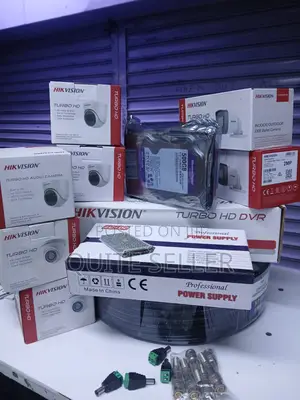 8 Channel Complete Kit Hikivision CCTV Camera