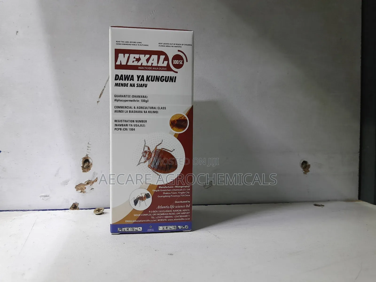 Nexal Insecticide100sc100ml Dawa Ya Kunguni, Mende Na Siafu