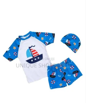 Boat R Boys 3 Piece Swimming Costume