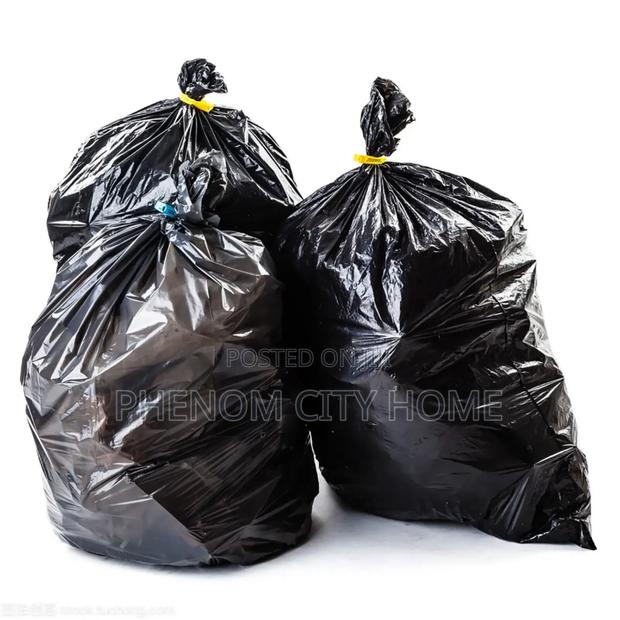Black Pe Garbage Bags Sets Available - thumbnail 2