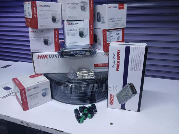 Hikivision 8 Channel 1080p CCTV Camera Full Kit