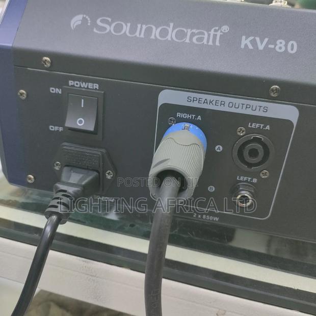New Model 8 Channels Pro Powered Mixer With Usb/Bluetooth Cooler Fun - thumbnail 5