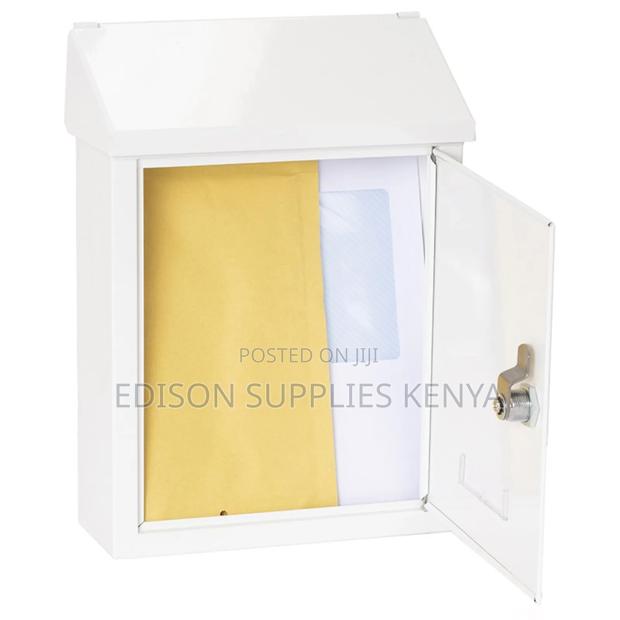 Letterbox Mail Box Wall Mounted Post Mailbox Metal Suggestion Box - thumbnail 3
