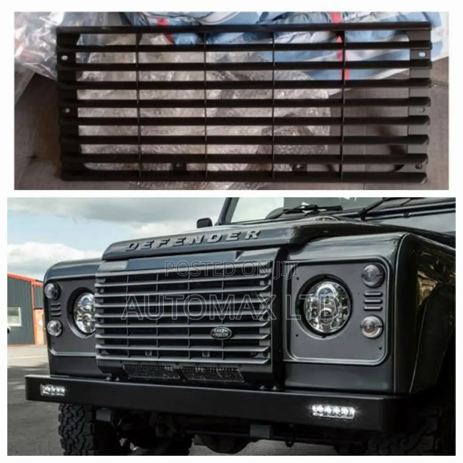 Front Aftermarket Grille. For Land Rover Defender, 100,110