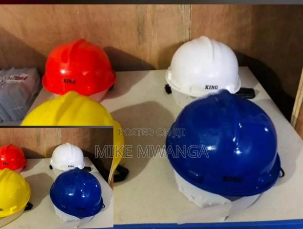 Yellow Construction Helmet. - main view